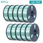 SUNLU 5x1KG/10x1KG PLA PETG ABS Seide PLA+ Dual/Tri SILK TPU-SILK Filament