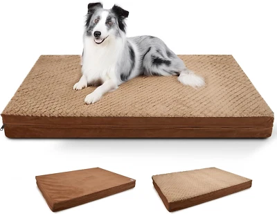 Reversible Waterproof Orthopedic Dog Beds for Extra Large Dogs, Xlarge Dog Beds
