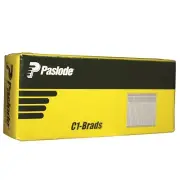 Paslode IMPULSE C1 BRADS NAILS+FUEL 25x1.2mm 2000Pcs Galvanised Steel AUS Brand