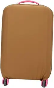 [OATIPHO] Suitcase Trolley Case -24 Inches Luggage Protector Travel Luggage Cover Dustproof Coffee Brown