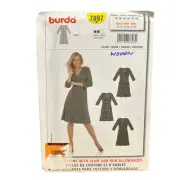 Burda 7897 Dress Sewing Pattern Size 10-20