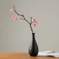 在飛比找蝦皮商城精選優惠-黑色陶瓷花瓶花器家居擺件工藝品裝飾花瓶家居裝飾