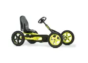 BERG Buddy Cross Kids Go Kart Yellow Pedal Bike Children Ride On Toy Car Racing