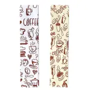 100 Printed Foil Bags, Foil Coffee Packaging Bags, Heat Seal Coffee Stick Bags