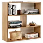 3-Shelf Bookcase Freestanding Display Stand Bookshelf Storage Room Organizer