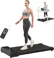 Walking Pad Treadmill, Under Desk Electric Treadmill, Compact Portable Walking J