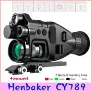 Henbaker CY789 Infrared Night Vision Scope 940nm 24x30 Wifi Camera Monocular