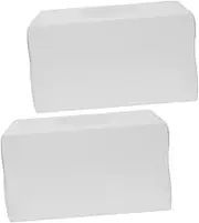 MINAOLULUS 2pcs Clear Donation Box Transparent Suggestion Box for Weddings Fundraising and Voting Versatile Card Holder Blank for Custom Decor