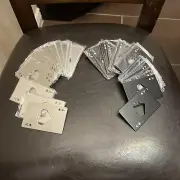 40 Pcs Ace of Spades Bottle Openers Poker Card Bottle Openers See Remarks