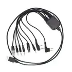Programming Cable 8 In 1 for MOTOROLA KENWOOD YAESU HAM Radio PC USB Data Line
