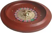 Perfk Roulette Wheel Night Game Roulette Wheel Set Interaction Party Favors Drinking Game Adult Game Turntable for Bar Birthday KTV