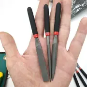 Mini Steel Files Mini Needle File For Stone Glass/Metal Carving Craft Flat File