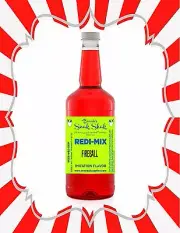 Shaved Ice Syrup - FIREBALL FLAVOR IN LONGNECK QUART SIZE #1SNOBALL