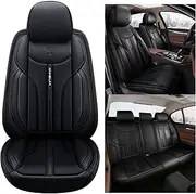 Car Seat Covers Universal Set for Land Rover Range Rover Sport L320 Range Rover Evoque Range Rover Discovery Car Accessories, Black