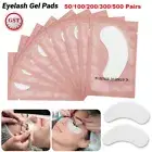 500 PAIRS Under Eye Curve Eyelash Pads Gel Patch Lint Free Extension Pad Holder