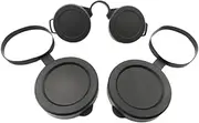 Binoculars Protective Rubber Objective Lens Caps Binocular Eyepiece Lens Cover Telescope Cover Lens Protection A