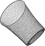 Garneck Hollow Iron Art Storage Basket Versatile Plant Cover Wastepaper Holder for Home Garden and Outdoor Use Iron Frame for Seedling Care and Fruit Protection