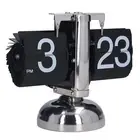 Flip Clock Accurate Time Unique Fashionable Retro Auto Page Turning Quartz AC
