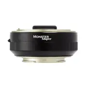 Monster New Ver Adapter LA-FE1 Auto Focus for Nikon F G Lens to Sony A73 A7R4