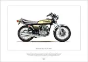 KAWASAKI Mach III H1 500cc - Motorcycle Fine Art Print