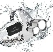 Ultra Bright USB Rechargeable LED Headlamp with Red Light & Zoomable Feature
