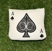 RARE NEW Taylormade Vault Spider X Ace In The Hole Spade Mallet Putter Headcover