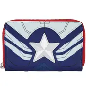 Loungefly Marvel The Falcon And The Winter Soldier Captain America Wallet/Purse - New, With Tags