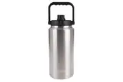 Oasis 3.8L Insulated Mini Jug Stainless Steel Water Bottle w Carry Handle Silver