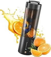 Daseeme Portable Blender for Shakes and Smoothies 16OZ Capacity 15W High-Power Personal Size Blender with ic Charging XIP8 Waterproof 20000rpm 6 Sharp s Multifunctional Household Electric Juicer
