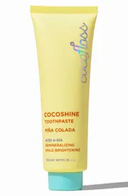 COCOFLOSS Cocoshine Whitening Toothpaste in Pina Colada at Nordstrom, Size 3.4 Oz