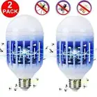 Home Light Zapper LED Lightbulb Bug Mosquito Fly Insect Killer Bulb Lamp