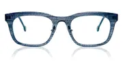 LA Eyeworks Mahoney 969 Men's Glasses Blue Size 54 - Private Health Rebate - Blue Light Block Available