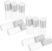 Ipetboom 10pcs Perfume Roller Bottles: 5ml Refillable Glass Roller Containers for Essential Oils and Aromatherapy - for Travel Perfume Storage