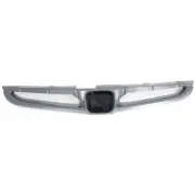Grille For 2006-07 Honda Accord Front Black Shell Insert Horizontal Bar Plastic (for: Honda)