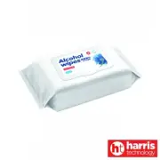 Tender Kiss Alcohol Tissue Wipes 75% Alchohol - 50 20x15cm Wipes