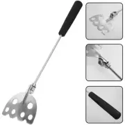Stainless Steel Shrimp Spatula Mash Paddle Tools Fishing Lure Bait