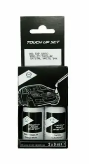 Mazda Color Touch Up Paint Stick Kit Crystal White 34K Genuine 9000777W234K