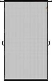 [MAGZO] Hanging Screen Door 36" x 82", Durable Fiberglass Screen Door with Retractable Tension Rod and Hook and Loop Fit Door Size 36 x 82 Inch French Patio Sliding Front Back Door Screen Curtain Mesh