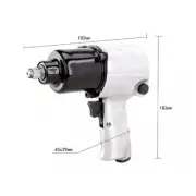 Pneumatic wrench 1/2 60kg Large Torque Wind Wrench 8000 RPM No Load Speed