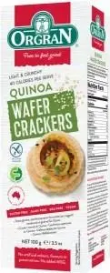 Orgran Multigrain Wafer Crackers w/Quinoa G/F 100g