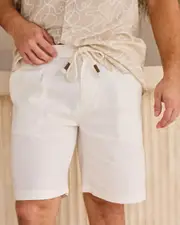[Lucid] Lucid Men's Harmonic Walk Shorts in Off White Size 34 34 Off White