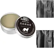 [Generic] Leather Recoloring Balm, Leather Polish Refurbishing Cream, Long Lasting Leather Maintenance Tool for Sofas, Car Interiors, Bags, Clothing, Saddles, Shoes