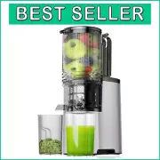 5.4" Wide Cold Press Juice Extractor - Nutrient-Rich, Lightweight & Efficient
