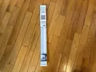 24" x 72" Roller Blind Linen Cream Blackout