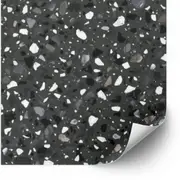 [Namly Design] Tiles Sticker - Terrazzo / Black / 24 pcs