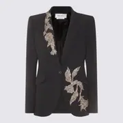[Alexander Mcqueen] Alexander Mcqueen-Jackets Blacks And Greys-Donna 44