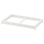 KOMPLEMENT clothes rail, white, 50x35 cm