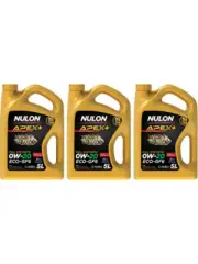 3 x Nulon Apex+ 0W-20 ECO-GF6 Engine Oil 5L Full Synthetic APX0W20GF6-5