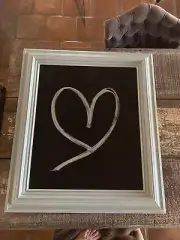 Farmhouse wall large Chalkboard Sign Vintage sage green Wood Frame menu shabby