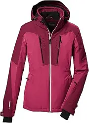 [killtec] Women's Ksw 53 Wmn Ski Jacket/Functional Jacket with Zip-Off Hood, Snow Guard and Underarm Ventilation
